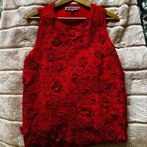 Melanie Lyne Red Floral Tank Top